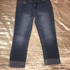 Cuffed adenine Capris